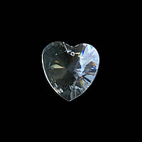 Серцеподібна високоякісна скляна оптична призма плоска 45 мм (AH0037_1)