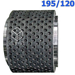 Широка перфо обічайка D195/120 ролика ОГМ-1,5 Перфораційна обичайка ОГМ 1.5 Обичайка прес ролера ОГМ