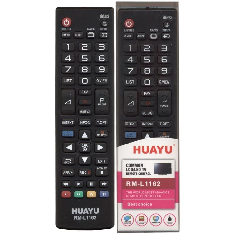 Універсальний пульт Huayu для LG RM-L1162