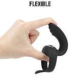 Ерекційне кільце зі стимулятором і вібрацією DoubleWave, фото 7