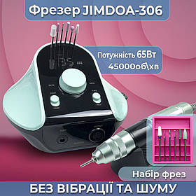 Фрезер для манікюру JMD-306 35 000 об/хв 45 Вт стильний апарат манікюрна машинка
