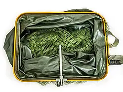 Короповий садок прогумований квадратний 2.50 м. 33*42см, Супер якість, посилений