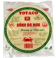 Рисовий папір в'єтнамський круглий Rice Paper Totaco 250 г