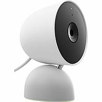 СТОК Google GA01998GB Nest Cam Внутренняя камера видеонаблюдения Full HD 1080p белая для помещений видеокамера