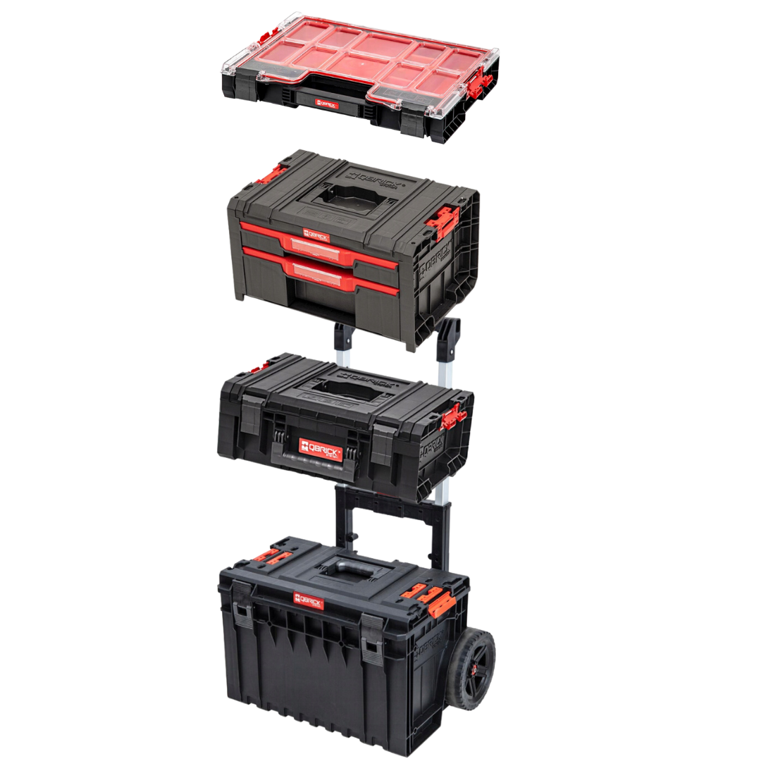 Набір ящиків для інструментів Qbrick System + PRO Technician Case, Drawer 2, Organizer 200