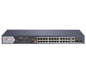 DS-3E0528HP-E 24-портовый некерований Hi-PoE