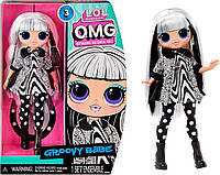 Кукла ЛОЛ сюрприз Заводная малышка ОМГ L.O.L. Surprise! O.M.G. Groovy Babe Fashion Doll 588573