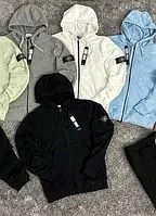 Новые качественные Олимпийки Stone Island (Черная Серая Хаки Зеленая)