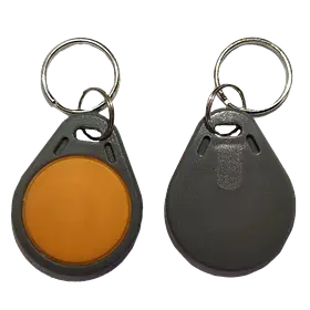 KEYFOB EM Grey/Yellow RFID брелок