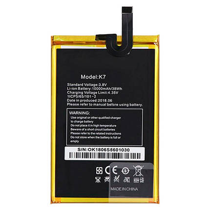 Акумулятор для Oukitel K7 / K7 Pro (10000 mAh), фото 1