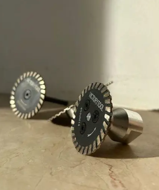 Диск алмазний Victorytool 75 ММ, М14 для чищення клею під СВП, фото 1