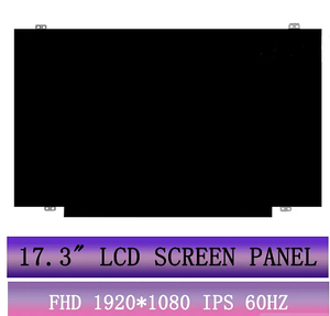 Матриця для ноутбука 17.3 Led Slim 1920x1080 IPS 30pin edp роз'єм зліва внизу (LP173WF4-SPF1) новий
