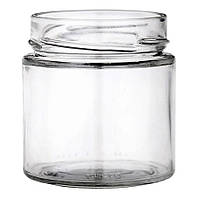 Банка скляна євро 0,042 л, (кришка 43) 1/60
