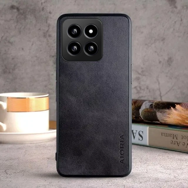 Шкіряний чохол AIORIA Vintage для Xiaomi 14 Pro