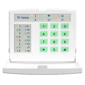 Tiras K-LED16 Клавіатура Тірас