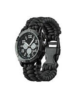 Годинник MIL-TEC ARMY UHR PARACORD водонепроникний Black (15774002) РОЗМІР M