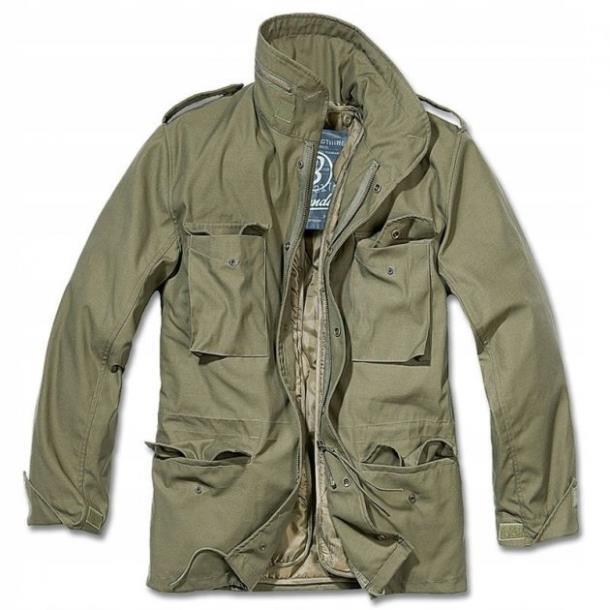 Демісезонна чоловіча куртка BRANDIT Individual WEAR M65 Standard Olive (3108-1) РОЗМІР S