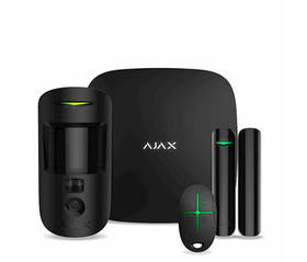 Ajax StarterKit Cam Plus (чёрный) Комплект охоронної сигналізації