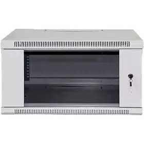 Hypernet WMNC-350-4U-FLAT Шафа коммутаційна настінна 4U 600x350 розбірна