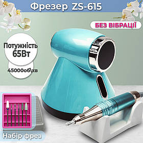 Фрезер машинка для манікюру Nail Drill ZS-615 65 Вт 45000об/м PROFESSIONAL Drill pro zs 615 манікюрний фрейзер