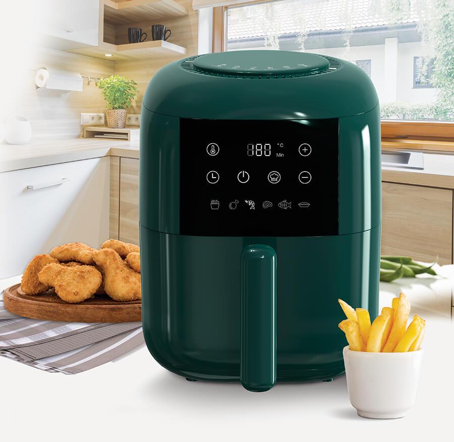 Аерофритюрниця MR-755 3 л 1200 Вт з регулятором часу та температури