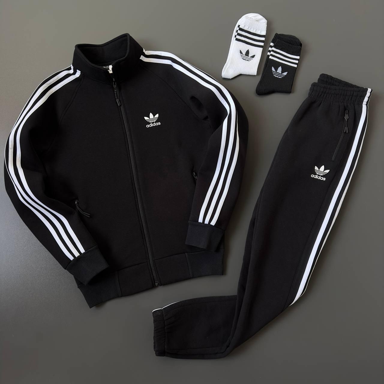 Зимовий спортивний костюм Adidas Black