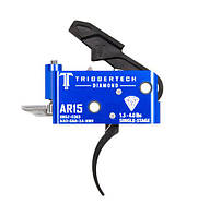 УСМ TriggerTech, AR15 Diamond Single Stage Trigger, Pro Curved Lever, PVD Black (регулируемый одноступенчатый)