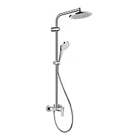 Hansgrohe Showerpipe 240 Душевая система (верхний и ручной душ, однорычажный смеситель) хром, 26875000