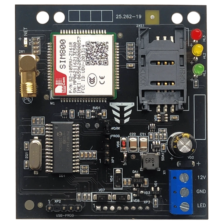 Tiras МЦА-GSM SIM900 Модуль цифрового GSM-автодозвону Тірас