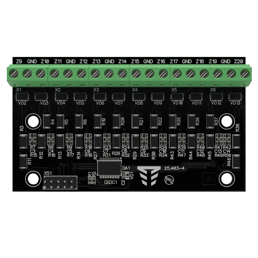 Тірас M-Z(f) Модуль нарощування зон