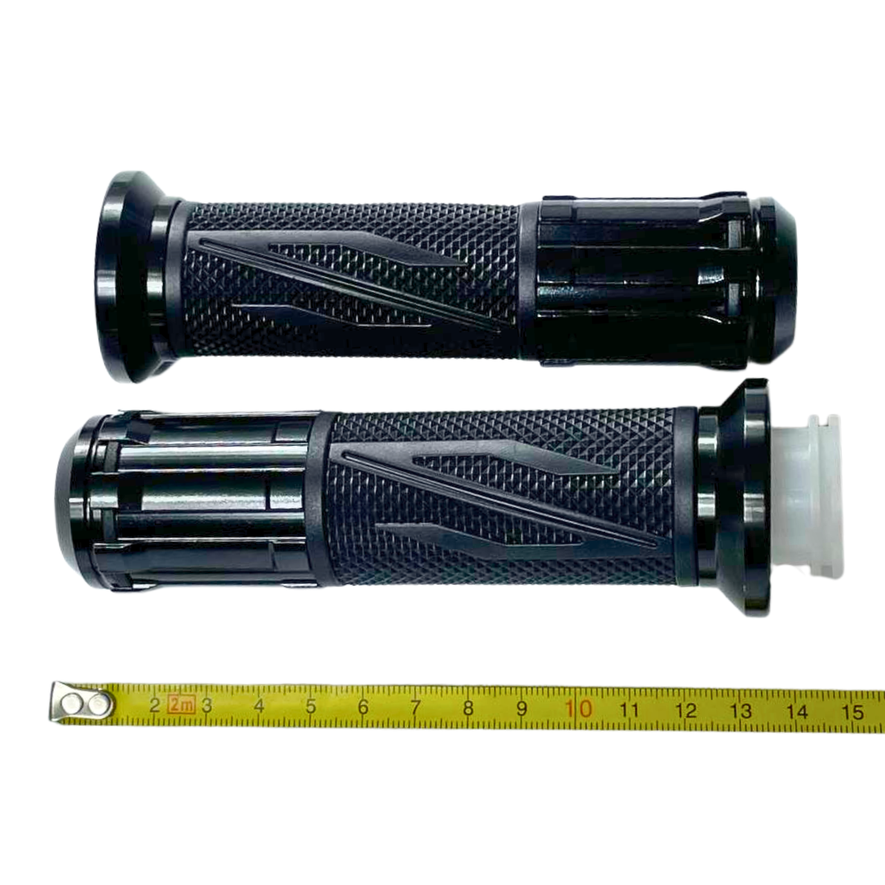 Ручки руля алюминиевые S №6 черные JWBP - фото 2 - id-p1345048947