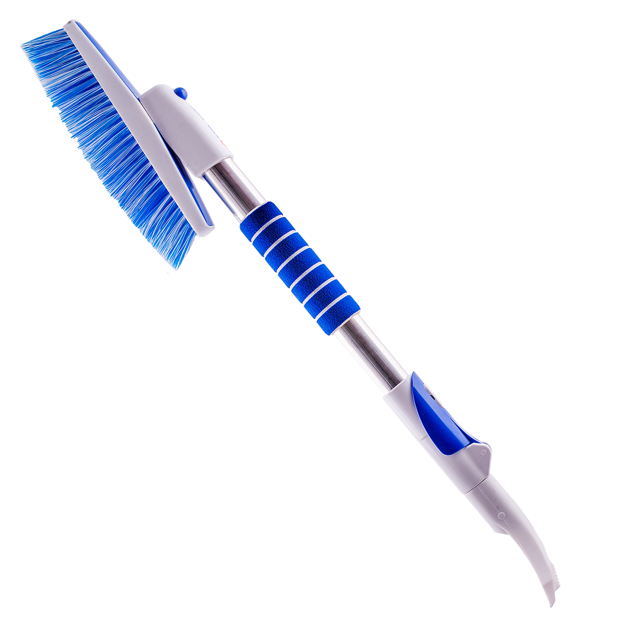 Телескопічна щітка для очищення снігу з шкребком Robust Telescope (полікарбонат 78 x 9 x 11,5) ALPEN 1, фото 1