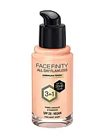 Тональное средство Max Factor Facefinity All Day Flawless 3-in-1 Foundation SPF 20 С40 - Light ivory (слоновая