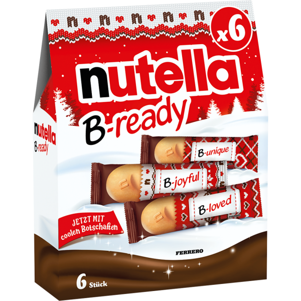 Вафельний батончик Nutella B-ready 100g, фото 1