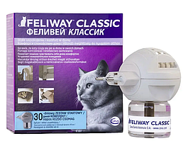 Ceva Feliway Classic заспокійливий засіб для кішок під час стресу, дифузор+змінний блок, 48 мл