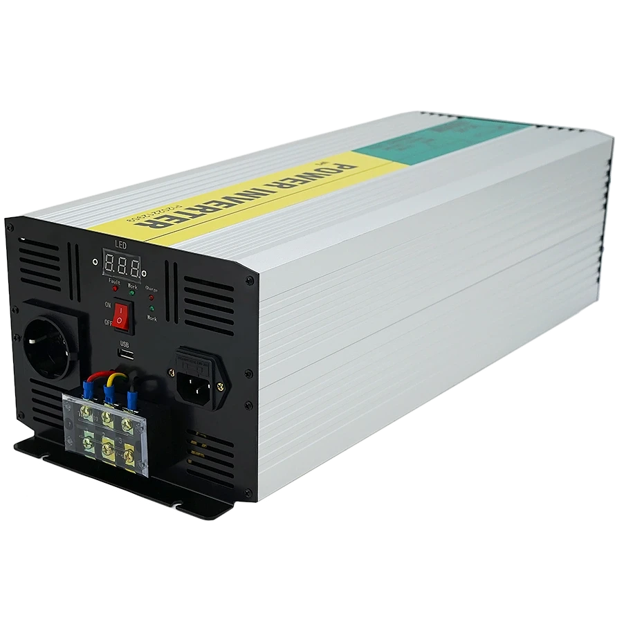 RITAR RSCU-4000 Інвертор напруги 12V/220V, 4000W з правильною синусоїдою