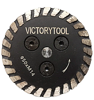 Диск алмазный Victorytool 50 мм, М14 для чистки клея под СВП