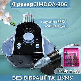 Фрезер для манікюру JMD-306 35 000 об/хв 45 Вт стильний апарат манікюрна машинка