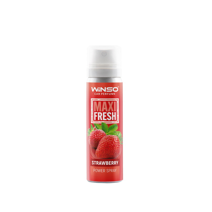 Ароматизатор аерозоль Winso Maxi Fresh Strawberry 75 мл (830330)