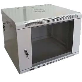 Hypernet WMNC-500-6U-FLAT Шафа комутаційна настінна 6U 600x500 розбірна