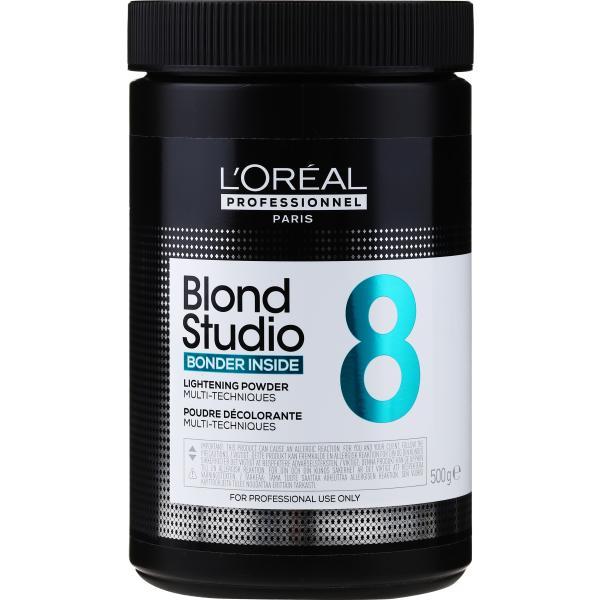 Пудра с бондером для интенсивного осветления L'Oreal Professionnel Blond Studio 8 500 мл (23031An) - фото 1 - id-p2028527095