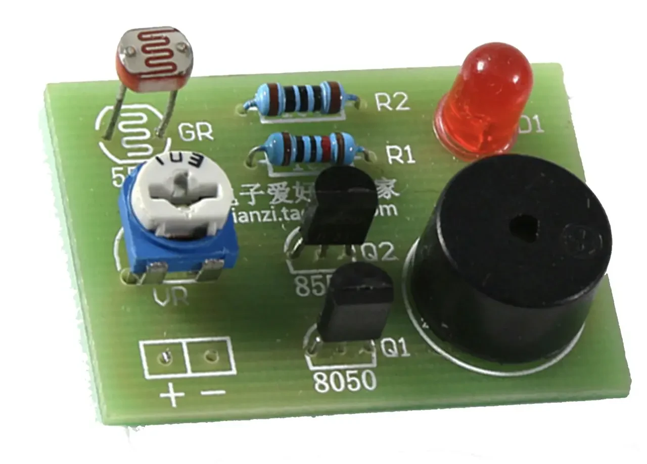 Світлочутливий сигналізатор — DIY kit, набір для самостійного збирання