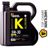 Моторное масло синтетическое Bizol Allround 5W-30, 4л (B85116)