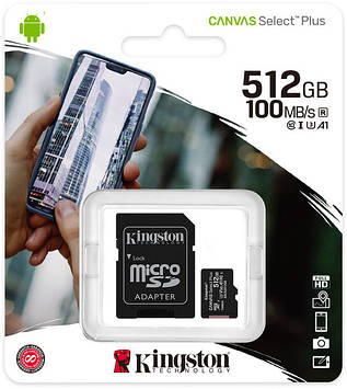 Карта пам'яті MicroSD "Kingston Technology"  512ГБ