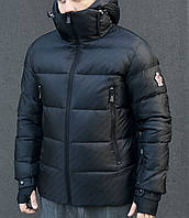 Чоловіча куртка чорна брендова