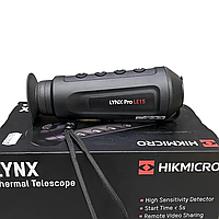 Тепловизор HikMicro Lynx Pro LE15, 15 мм, Wi-Fi, стaдиoмeтpичecĸий дaльнoмep, видеозапись