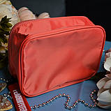 ❤️Виразна жіноча косметичка Chamomile Peachmysterious зі зручною петелькою, Помаранчева, фото 4