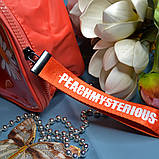 ❤️Виразна жіноча косметичка Chamomile Peachmysterious зі зручною петелькою, Помаранчева, фото 5