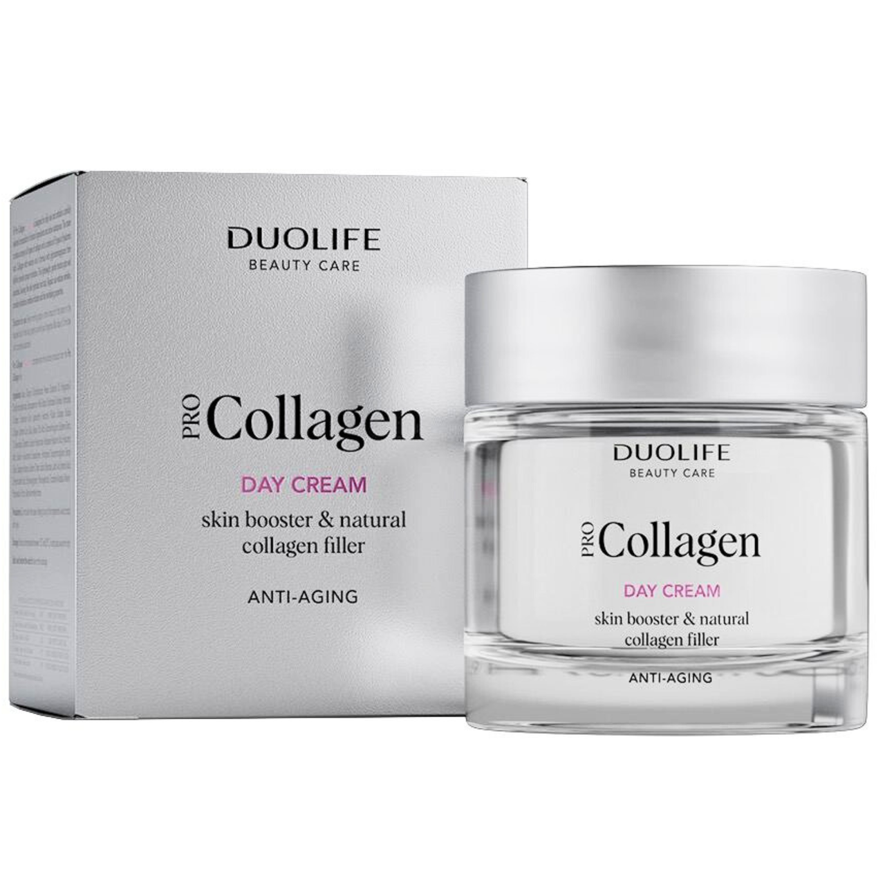 DuoLife Pro Collagen Day Cream містить 5 різновидів колагенів і 3 різновиди гіалуронової кислоти Дуолайф 50 ml