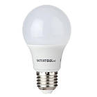 Світлодіодна лампа LED 10Вт, E27, 220 В, INTERTOOL LL-0014